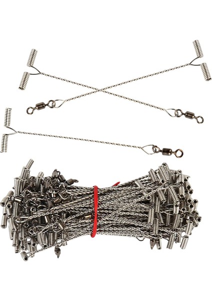 100PCS Balıkçılık Denge Kancası Kolları T Şekli Bükülmüş Döner Dize Kancaları Mücadele 8cm 8cm 9.4x1.6cm (Yurt Dışından)