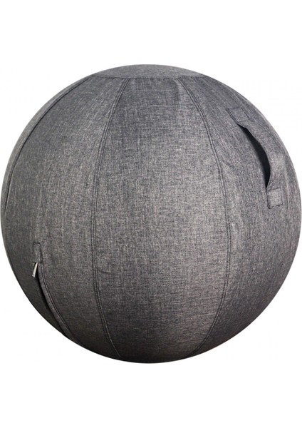 Oturma Topları Sandalye Ofis Kullanımı Gri 55CM Için Saplı Anti Patlama ile Yoga Topu Kapağı (Yurt Dışından)