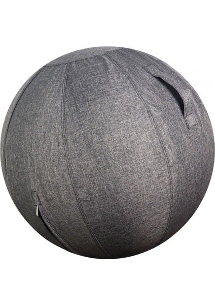 Oturma Topları Sandalye Ofis Kullanımı Gri 55CM Için Saplı Anti Patlama ile Yoga Topu Kapağı (Yurt Dışından)