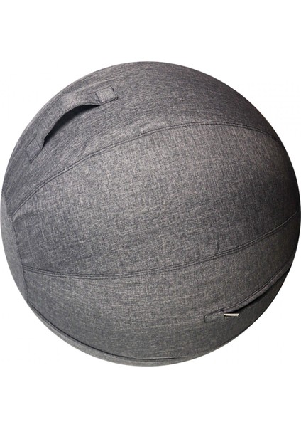 Oturma Topları Sandalye Ofis Kullanımı Gri 55CM Için Saplı Anti Patlama ile Yoga Topu Kapağı (Yurt Dışından)