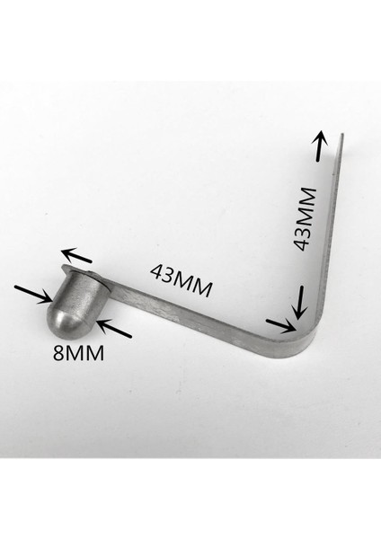 8mm Yay Katı Düğmesi Tente Tek Pin Dış Mekan 36 Parça (Yurt Dışından)