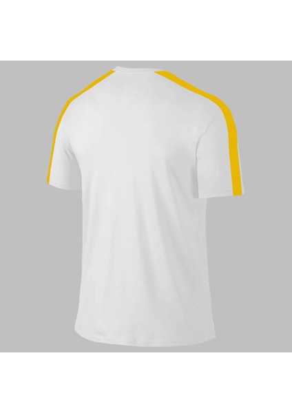 Yeni Seri Büyük Beden Erkek Beyaz Dri-Fit Kumaş Yürüyüş ve Koşu Için Rahat Kısa Kol T-Shirt (4xl- 10XL) fiyatları