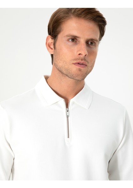 Erkek Ekru Regular Fit Sweatshirt 50296504-Vr019 fiyatları