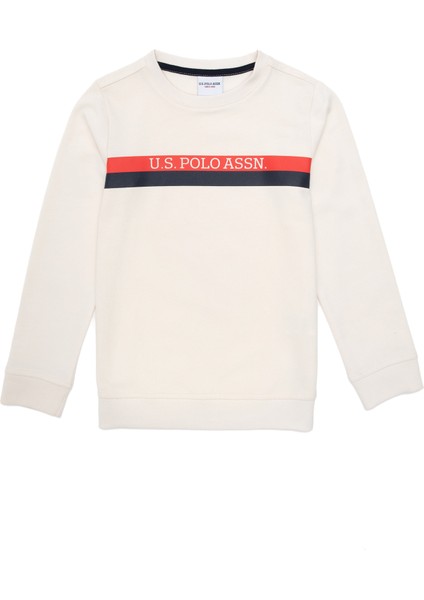Erkek Çocuk Krem Sweatshirt 50293606-VR071