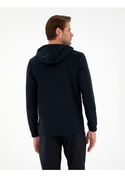 Pierre Cardin Erkek Lacivert Regular Fit Sweatshirt 50290665-Vr033