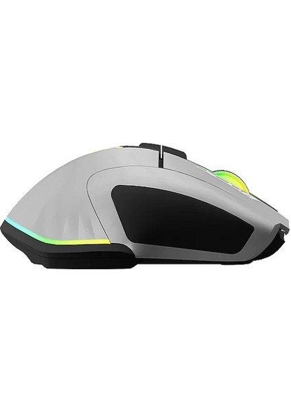 Mr-33 Şarjlı 7d Kablosuz Oyun Faresi 7200DPI 10.000HZ Gri Double Click
