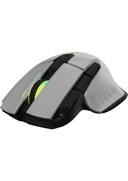 Mr-33 Şarjlı 7d Kablosuz Oyun Faresi 7200DPI 10.000HZ Gri Double Click