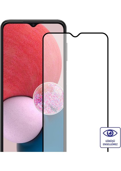 Bufalo Samsung Galaxy A20 / M30 Ekran Koruyucu Seramik Mat Nano 9d Tam Kaplama Siyah