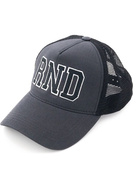 Rnd Logo Baskılı Antrasit Şapka