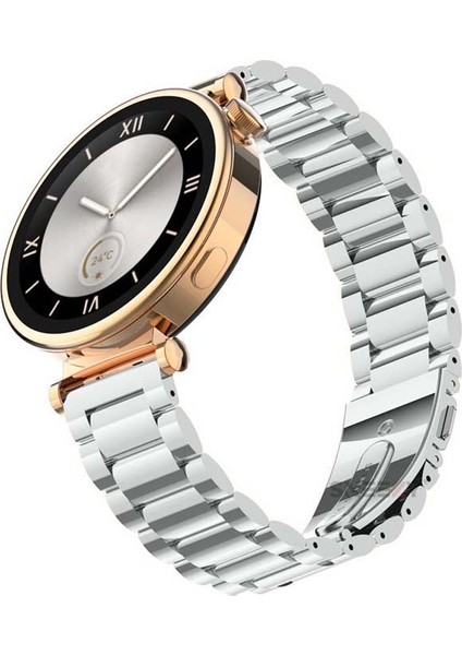 Huawei Watch Gt5 41MM Ile Uyumlu Ironweft Paslanmaz Döküm Çelik Metal Kordon modelleri