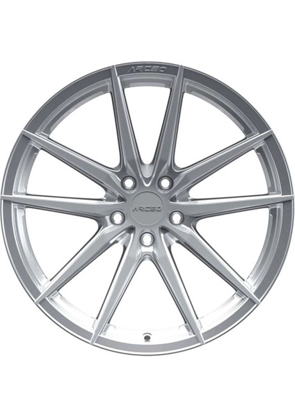 19 Inç 5X112 Arceo Monaco Silver Diamond 8.5-9.5 Ofset Jant Modeli (4 Adet)