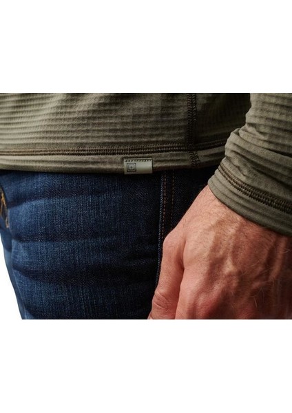 5.11 Stratos 1/4 Kısa Fermuar Sweat Ranger Yesıl indirimleri