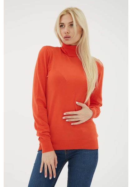 Baıkçı Yaka Kazak Orange fiyatları