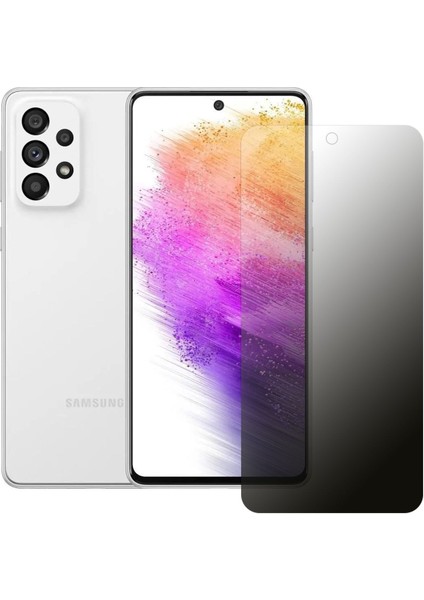 Samsung Galaxy A73 5g Hayalet Privacy Flexiglass Mat Nano Ekran Koruyucu