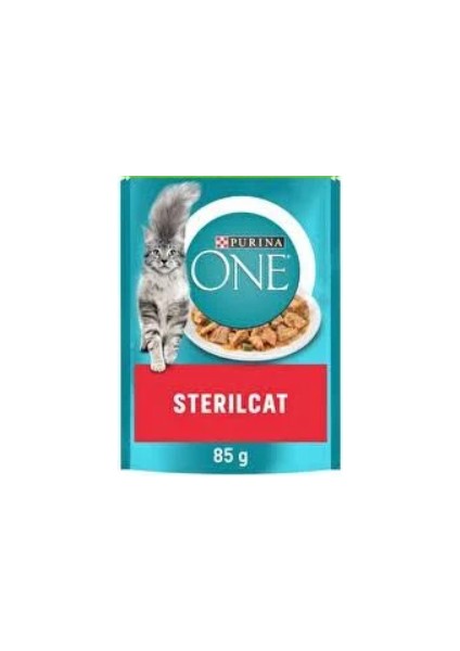 Purina One Kısırlaştırılmış Kediler Için Sos Içerisinde Hindili ve Fasulyeli Mini Filetolar 26 Adet