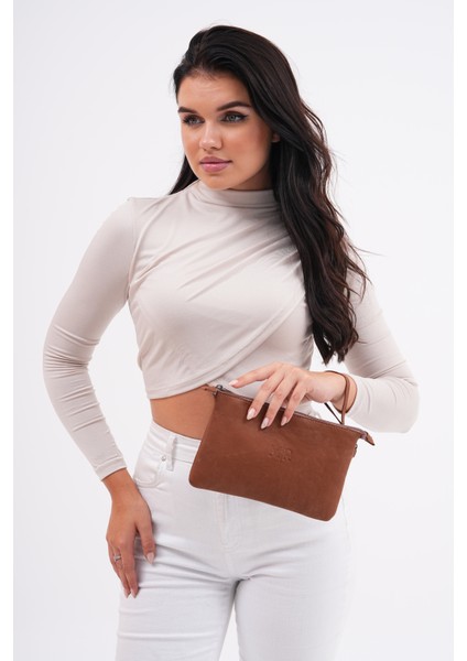 Hakiki Kuzu Derisi Kadın Clutch Çanta – Şık ve Zarif, Özel Günler Için Ideal Deri Portföy modelleri
