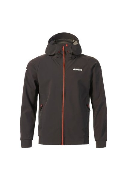 M Lpx Hooded Sshell Mont MUS.82538 Erkek Siyah Teknik Mont