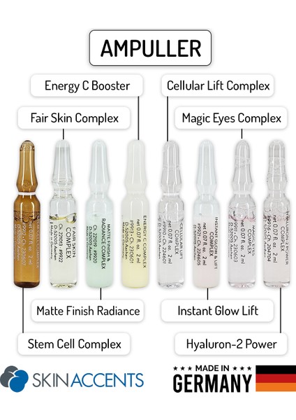 Ampul 1 Adet Cellular Lift Complex Cilt Serumu Dermaroller Dermapen Serum