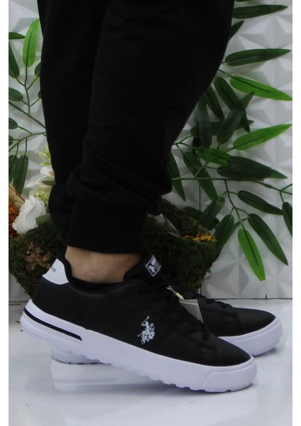 Mango Siyah Beyaz Rahat Hafif Sneaker Erkek Ayakkabı