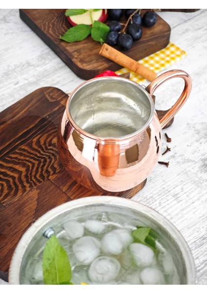 Moscow Mule Mug Bakır Bardak (600 Ml )