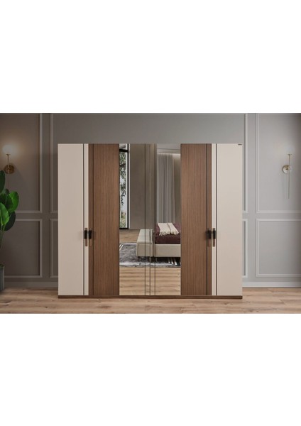 Avina 6 Kapılı Gardırop