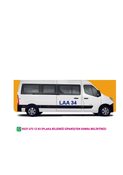 Servis ve Minibüs Plaka Folyosu