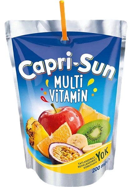 Capri-Sun Multivitamin (200 Ml) X4 Adet