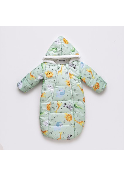 Orman Hayvanlı Figürlü Fermuarlı Içi Pelüş Kışlık Erkek Kız Bebek Kundak Astronot Tulum Kozmonot fiyatları