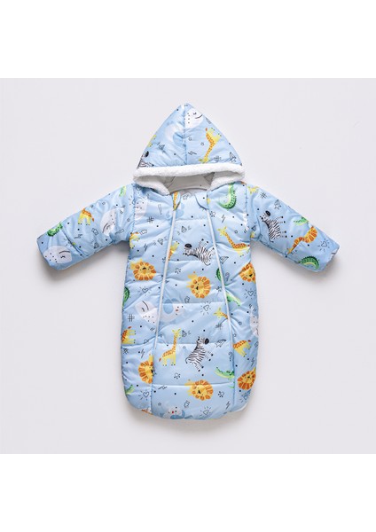 Orman Hayvanlı Figürlü Fermuarlı Içi Pelüş Kışlık Erkek Kız Bebek Kundak Astronot Tulum Kozmonot fiyatları