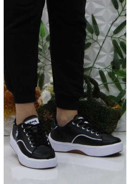 Gınger Siyah Beyaz Rahat Sneaker Kadın Ayakkabı fiyatları