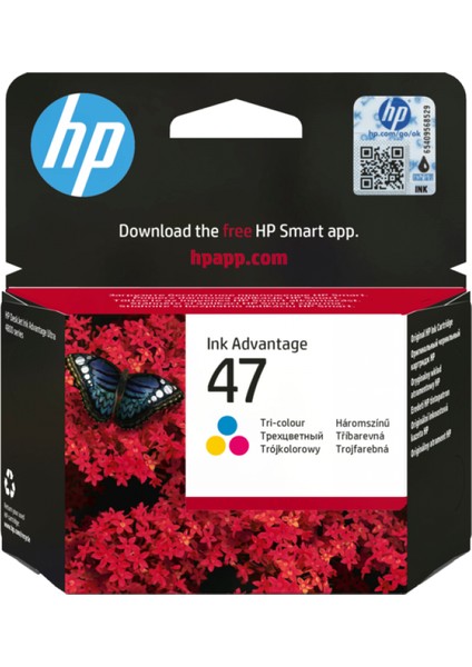 Hp 47 (6ZD61AE) Renkli Mürekkep Kartuşu