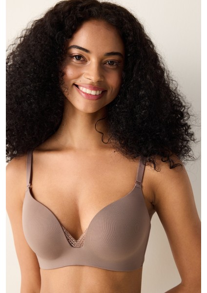 Push Up Eliza Non Wired Parlak Vizon Dekolte Sütyen fiyatları