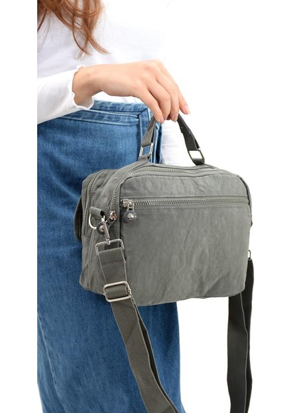 Elde Tutma Kadın Çapraz Askılı Postacı Çanta 571 Collection Kılinkır Kumaş Omuz Çantası 25*20 cm