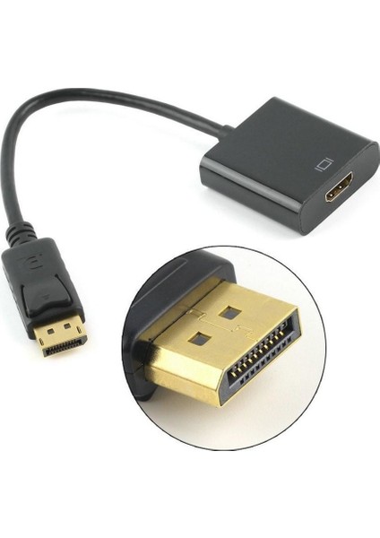 Display Port Hdmı Çevirici Adaptör Kablo 20CM Apple Macbook