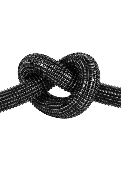(1.7 Metre) 32 mm Çaplı Ev-Ofis-Endüstriyel ve Ticari Süpürgeler Için Çelik Telli Hortum-Siyah