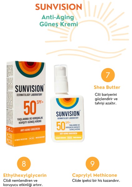 Anti-Aging Güneş Kremi 50 ml