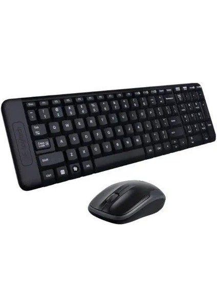 Logıtech MK220 Q Tr Kablosuz Klavye Mouse Set Siyah 920-003163