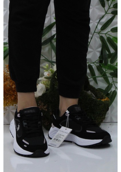 Habıta Siyah Pudra Rahat Sneaker Kadın Ayakkabı