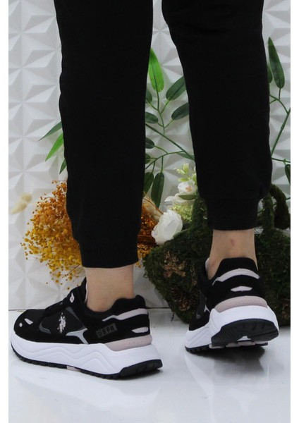 Habıta Siyah Pudra Rahat Sneaker Kadın Ayakkabı modelleri