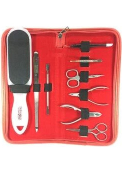 Profesyonel Bileyli Manikür Pedikür Seti 100 ml Siyah Renkli Kullanım İçin Özel