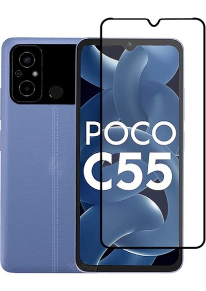 Bufalo Xiaomi Poco C55 Esd Anti Static Cam Ekran Koruyucu