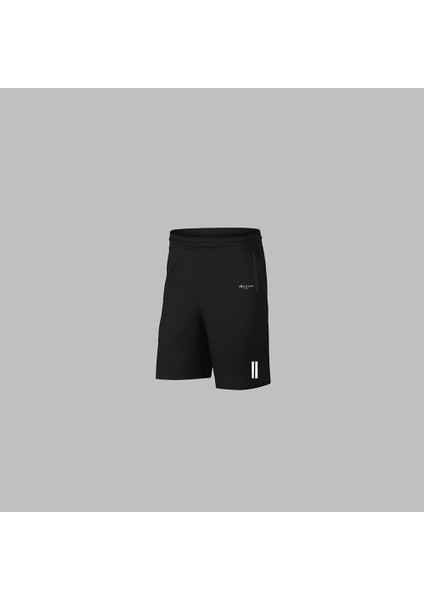 Yeni Seri Büyük Beden Erkek Mavi Dri-Fit Kumaş Baskısız Yuvarlak Yaka Kısa Kol Tişört Şort Alt Üst Spor Takım 4XL-10XL