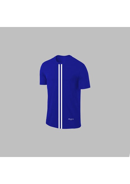 Erkek Mavi Dri-Fit Kumaş Yürüyüş ve Koşu Için Konforlu Cepli Sıfır Yaka Tişört Şort Ikili Alt Üst Seti S-3xl fiyatları