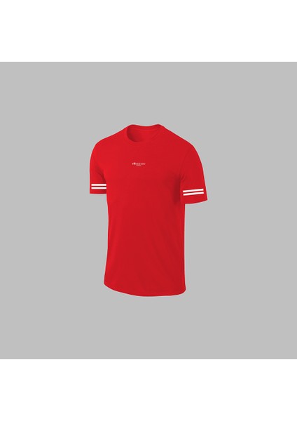 Yeni Seri Büyük Beden Erkek Kırmızı Dri-Fit Kumaş Baskısız Bisiklet Yaka Kısa Kol Konforlu Alt Üst Takım Şort Tişört Seti 4XL-10XL fiyatları
