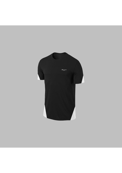 Erkek Siyahdri-Fit Kumaş Düz Kısa Kol Konforlu Tişört Şort Alt Üst Ikili Takım Seti S-3xl fiyatları