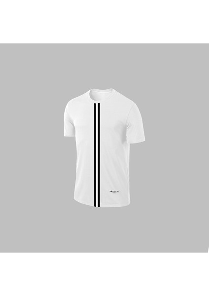 Yeni Seri Büyük Beden Erkek Beyaz Dri-Fit Kumaş Baskısız Yuvarlak Yaka Kısa Kol Tişört Şort Alt Üst Takımı 4XL-10XL