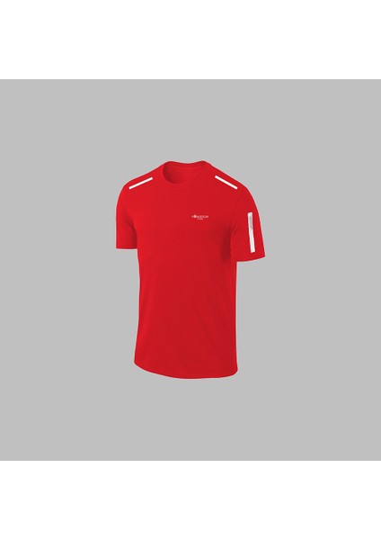 Erkek Kırmızı Dri-Fit Kumaş Baskısız Bisiklet Yaka Kısa Kol Konforlu Alt Üst Takım Şort Tişört Seti S-3xl fiyatları