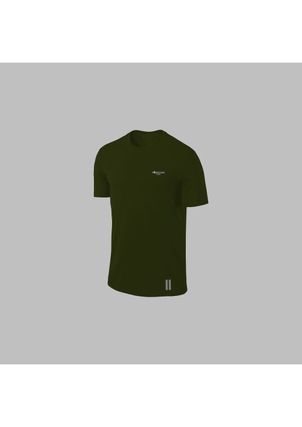 Erkek Haki Dri-Fit Kumaş Yürüyüş Için Konforlu Cepli Sıfır Yaka Tişört Şort Seti S-3xl fiyatları