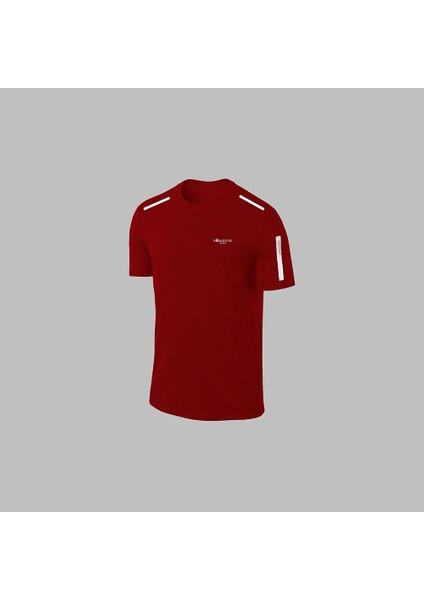 Yeni Seri Büyük Beden Erkek Bordo Dri-Fit Kumaş Spor Için Konforlu Cepli Kısa Kol Tişört Şort Ikili Takım 4XL-10XL fiyatları