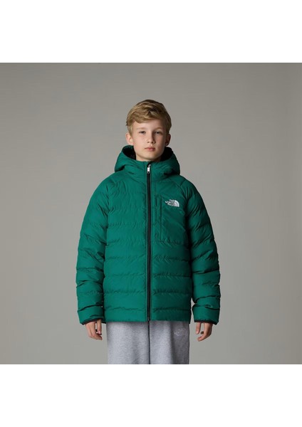 B Reversible Perrito Hooded Çift Taraflı Çocuk Mont NF0A88TWNL11